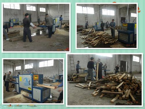 廣西-200原木多片鋸-圓木150高多片鋸加工現(xiàn)場(chǎng)