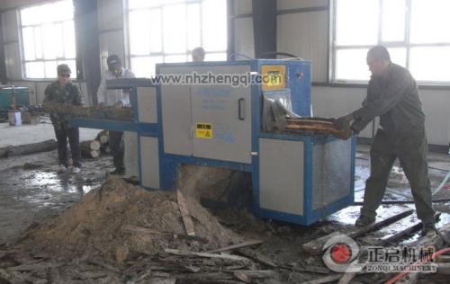 黑龍江省佳木斯市湯原縣-鋸雜木現場