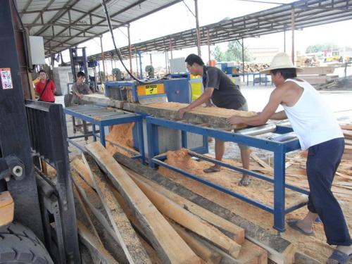 天津市-150方木多片鋸加工現(xiàn)場(chǎng)