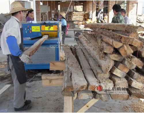 廣東省-從化市-方木多片鋸加工現場